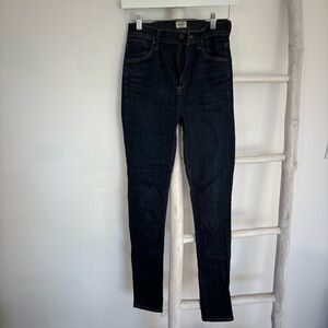 Citizens Of Humanity High Rise Black Jeans